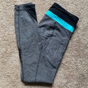 Lululemon Inspire Tight ll Mesh, Sz 4